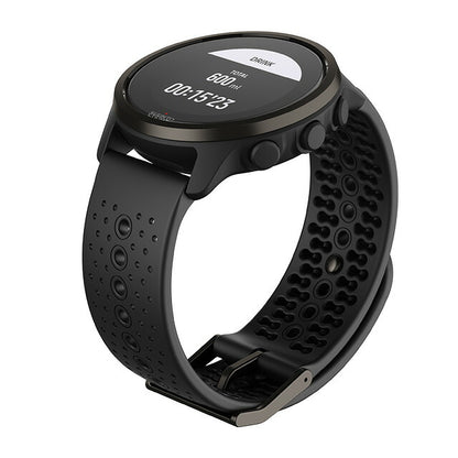 スント 5 ピーク スマートウォッチ メンズ レディース ランニング トライアスロン サイクリング SUUNTO SS050888000 デジタル オールブラック 黒 SS050888000