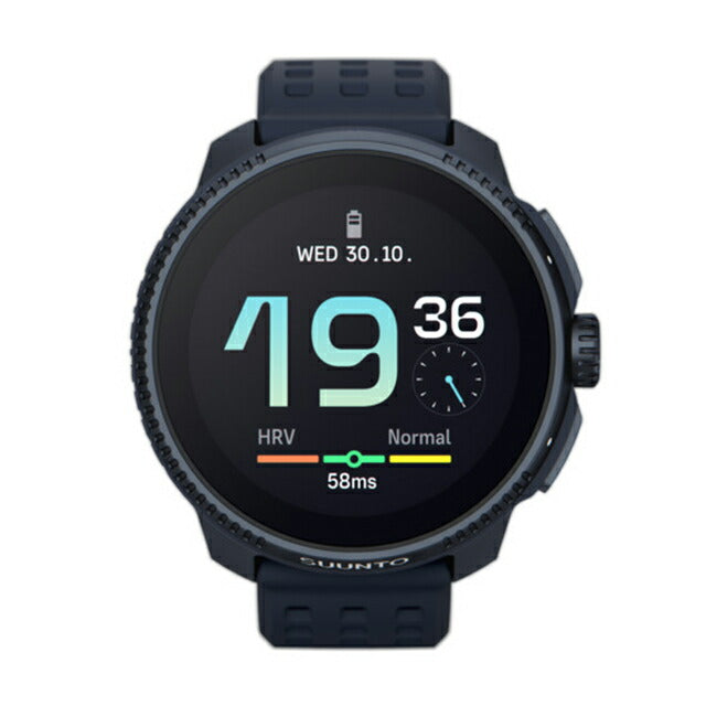 スント レース 充電式クオーツ スマートウォッチ ブランド メンズ レディース SUUNTO SS050930000 デジタル ネイビー SS050930000