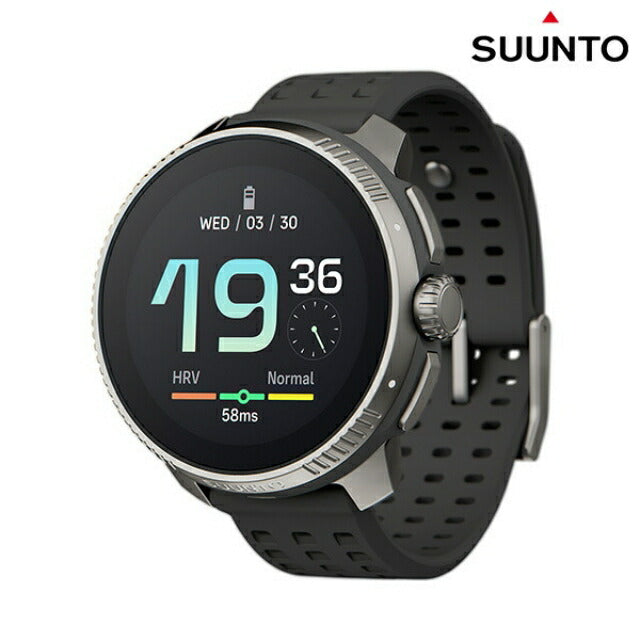 スント レース チタニウム 充電式クオーツ スマートウォッチ ブランド メンズ レディース チタン SUUNTO SS050932000 デジタル チャコール SS050932000