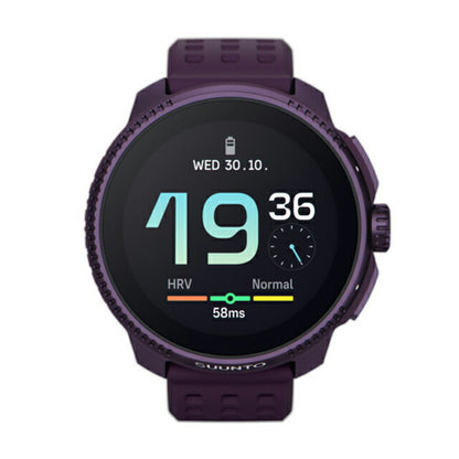 スント レース チタニウム 充電式クオーツ スマートウォッチ ブランド メンズ レディース チタン SUUNTO SS050933000 デジタル パープル SS050933000