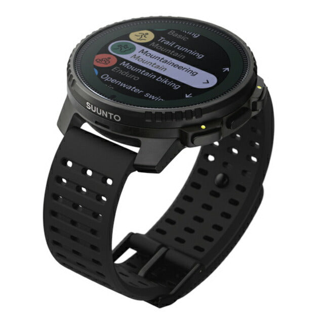 スント バーティカル ソーラー スマートウォッチ ブランド メンズ レディース Bluetooth SUUNTO SS050978000 デジタル ブラック 黒 SS050978000