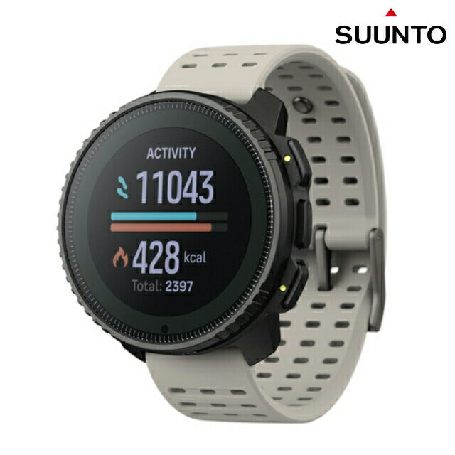 スント バーティカル ソーラー スマートウォッチ ブランド メンズ レディース Bluetooth SUUNTO SS050986000 デジタル ベージュ SS050986000