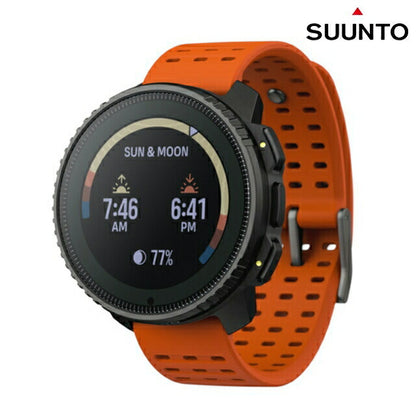スント バーティカル ソーラー スマートウォッチ ブランド メンズ レディース Bluetooth SUUNTO SS050987000 デジタル オレンジ SS050987000