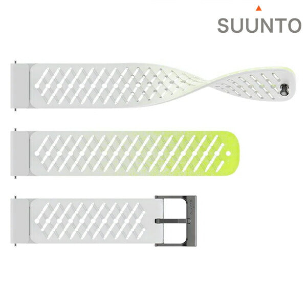 スント シリコンストラップ 時計ベルト 交換用ベルト ブランド メンズ レディース スントアクセサリー SUUNTO SS051042000 ホワイト 白 SS051042000