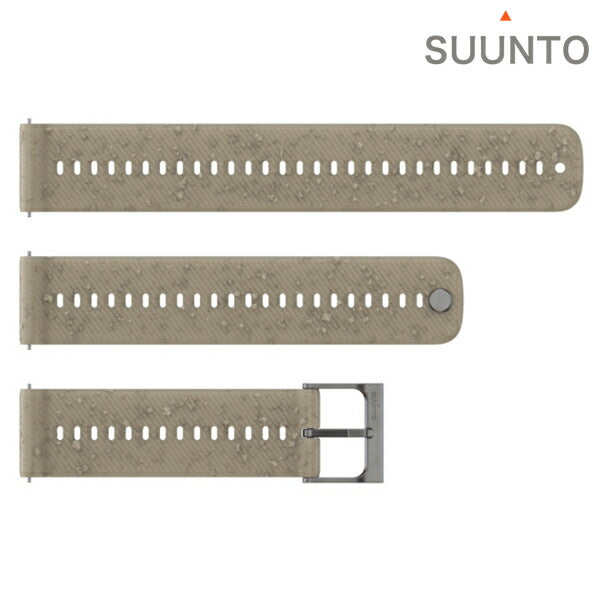 スント シリコンストラップ 時計ベルト 交換用ベルト ブランド メンズ レディース スントアクセサリー SUUNTO SS051069000 グレー SS051069000