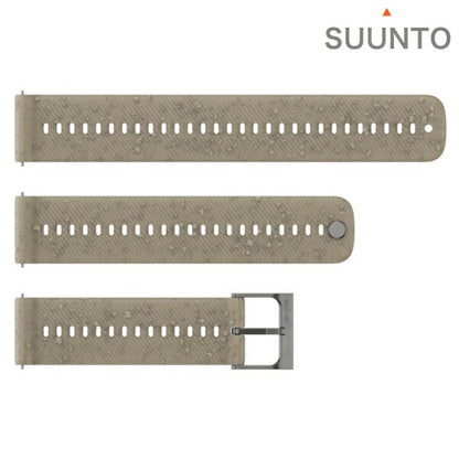 スント シリコンストラップ 時計ベルト 交換用ベルト ブランド メンズ レディース スントアクセサリー SUUNTO SS051069000 グレー SS051069000