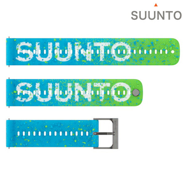 スント シリコンストラップ 時計ベルト 交換用ベルト ブランド メンズ レディース スントアクセサリー SUUNTO SS051070000 ブルー SS051070000