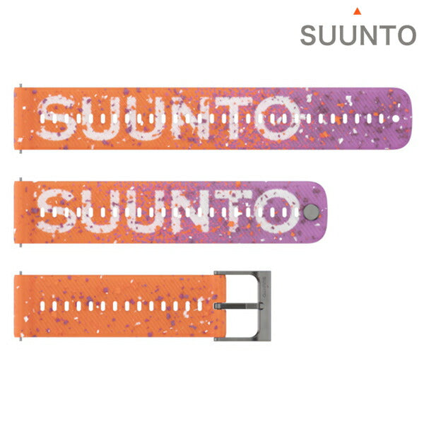 スント シリコンストラップ 時計ベルト 交換用ベルト ブランド メンズ レディース スントアクセサリー SUUNTO SS051071000 オレンジ SS051071000