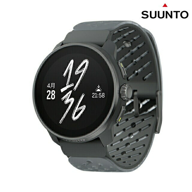 スント レース エス チタニウム グラファイト 充電式クオーツ スマートウォッチ ブランド メンズ レディース SUUNTO SS051104000 デジタル グレー SS051104000