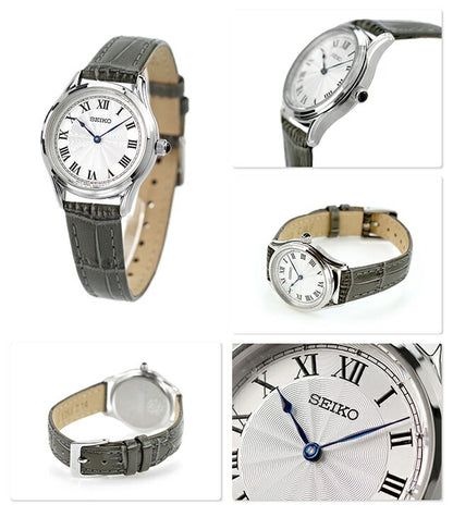 Seikoselette观看品牌Nano Universe Collaboration Collakoration Ladies Ladies皮带Seiko Seiko SSEH002模拟