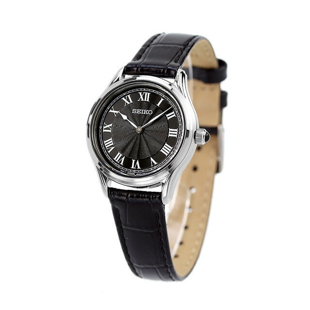 Seiko Selection Nano Universe Collaboration Round Quartz Watch Brand Ladies Distribution Limited SEIKO SSEH011 Black