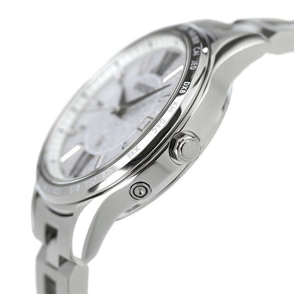 Seiko Rukia Standard Solar Radio Watch Brand Ladies SEIKO SSVV081 Analog Silver Made in Japan