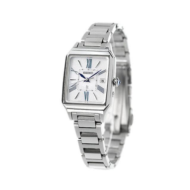 Seiko Rukia Solar Radio Watch Brand Ladies SEIKO SSVW209 Analog Silver made in Japan