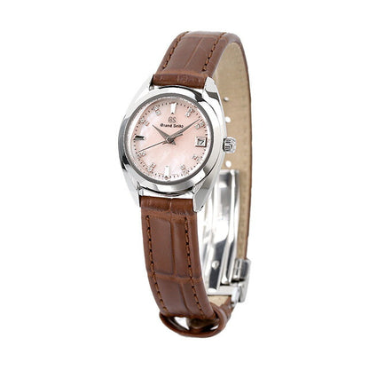グランドセイコー ヘリテージ コレクション クオーツ 腕時計 ブランド レディース ダイヤモンド 革ベルト SEIKO STGF371 STGF371