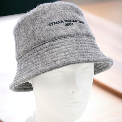 Stella McCartney Hat Ladies Brand STELLA MCCARTNEY Italy 900453 Gray Hat Select Model STM900453C