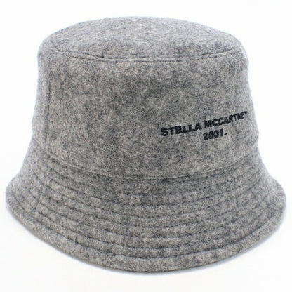 Stella McCartney Hat Ladies Brand STELLA MCCARTNEY Italy 900453 Gray Hat Select Model STM900453C