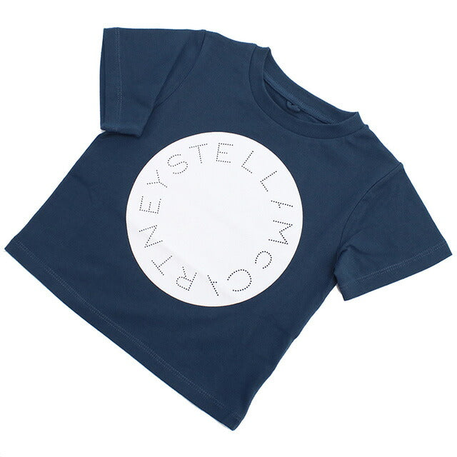 Stella McCartney T -shirt Baby Brand STELLA MCCARTNEY TS8P01 Navy Wear Select Model STMTS8P01A