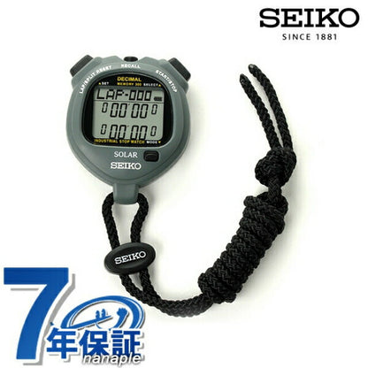 セイコー ストップウォッチ 工業用 業務用 デシマル ソーラー SVAJ999 SEIKO STOPWATCH グレー 記念品 プレゼント ギフト SVAJ999