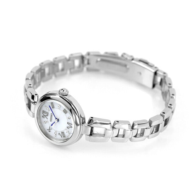 Seiko Watch Brand Ladies Solar SWFA151 SEIKO Silver