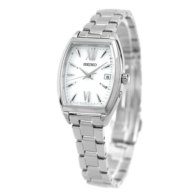 Seiko Selection Watch Brand Solar Radio Ladies SEIKO SWFH125 Analog Silver