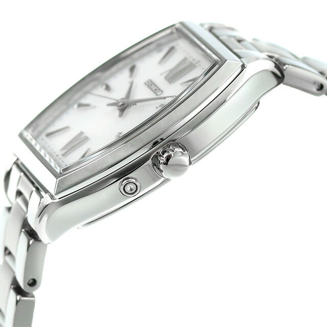 Seiko Selection Watch Brand Solar Radio Ladies SEIKO SWFH125 Analog Silver