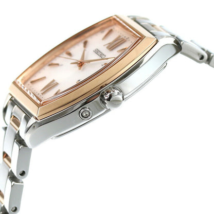 Seiko Selection Watch Brand Solar Radio Ladies SEIKO SWFH126 Analog Pink Gold