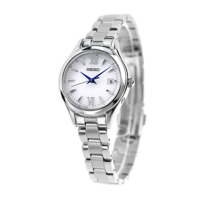 Seiko Selection Round Solar Radio Watch Brand Ladies Limited Model SEIKO SWFH129 Analog Silver