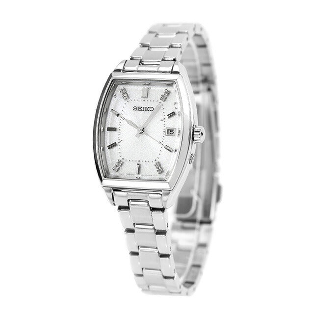 セイコーセレクション Sシリーズ 電波ソーラー 腕時計 ブランド レディース SEIKO SELECTION SWFH143 アナログ ホワイト 白 SWFH143
