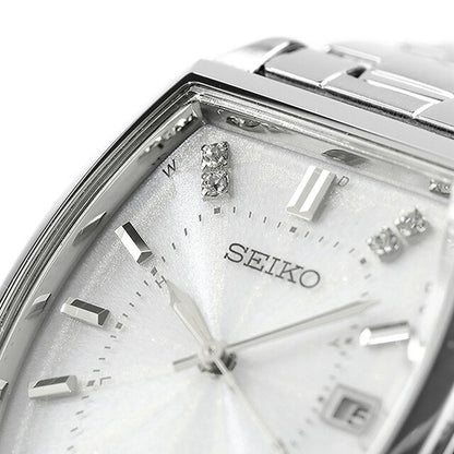 セイコーセレクション Sシリーズ 電波ソーラー 腕時計 ブランド レディース SEIKO SELECTION SWFH143 アナログ ホワイト 白 SWFH143