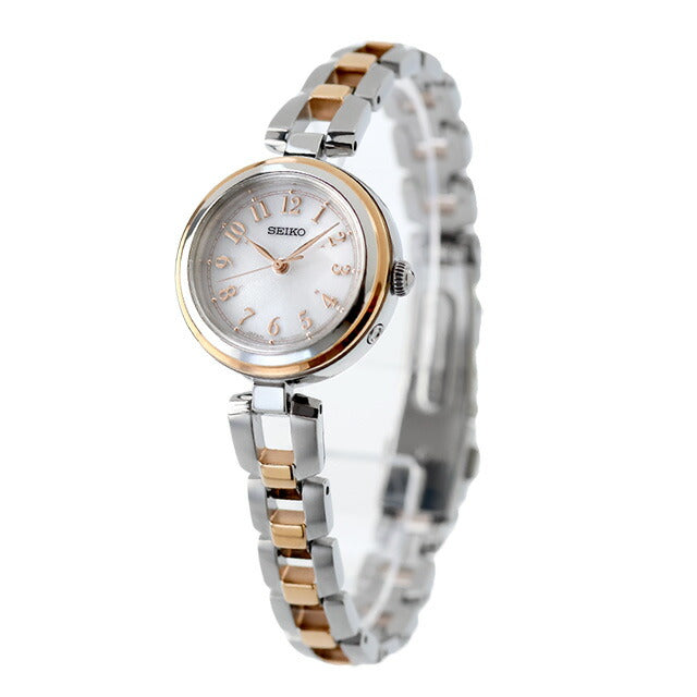 セイコーセレクション Sシリーズ ブレスレット 電波ソーラー 腕時計 ブランド レディース SEIKO SELECTION SWFH148 アナログ SWFH148