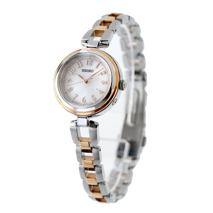 セイコーセレクション Sシリーズ ブレスレット 電波ソーラー 腕時計 ブランド レディース SEIKO SELECTION SWFH148 アナログ SWFH148