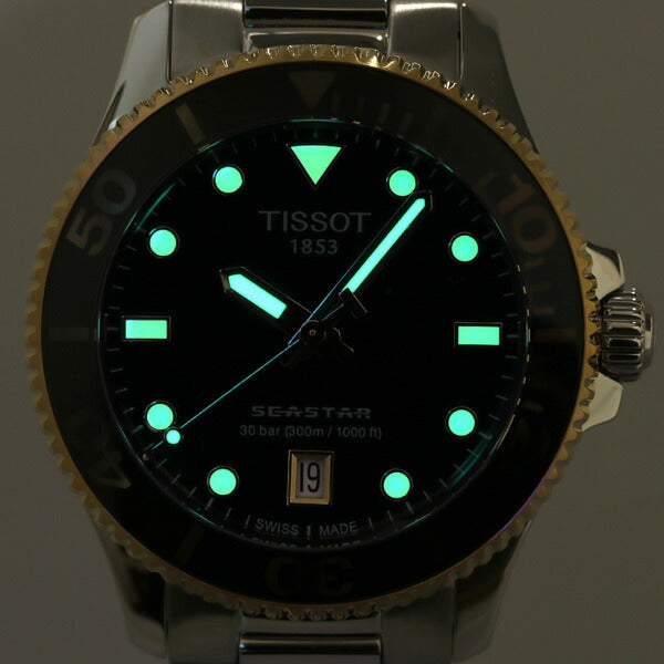 Tiso T-Sports Sea Star 1000 Watch Brand Men&