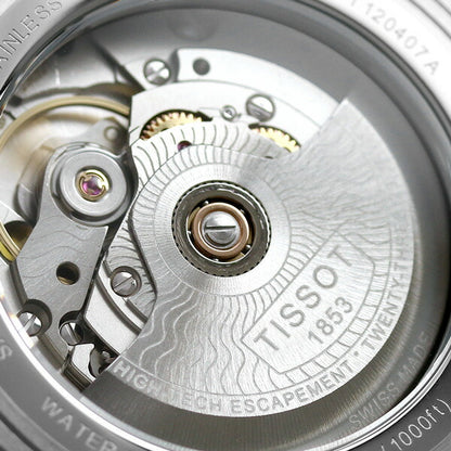 ティソ T-スポーツ シースター 1000 オートマティック 腕時計 ブランド メンズ 43mm スイス製 自動巻き 機械式 T120.407.11.041.03 ブルー T1204071104103