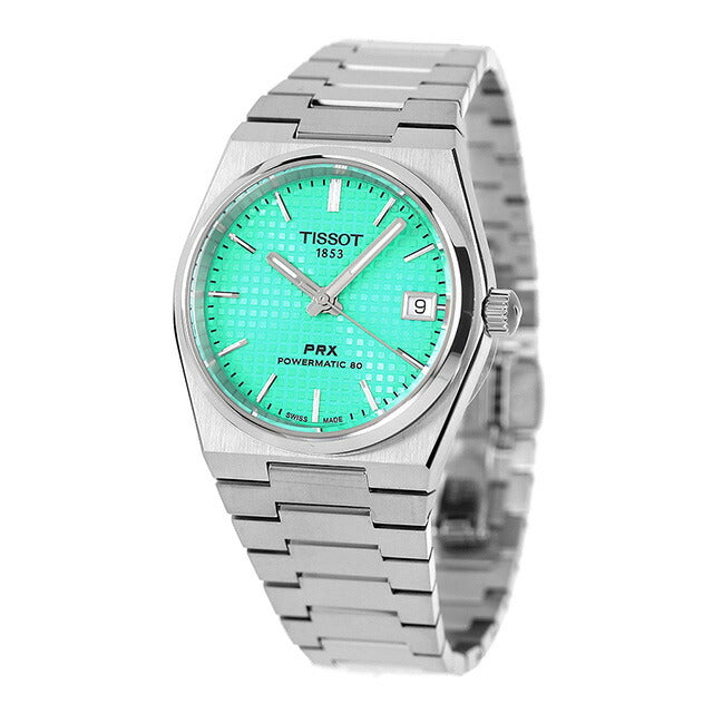 ティソ ピーアールエックス パワーマティック80 自動巻き 腕時計 ブランド メンズ レディース TISSOT T137.207.11.091.01 T1372071109101