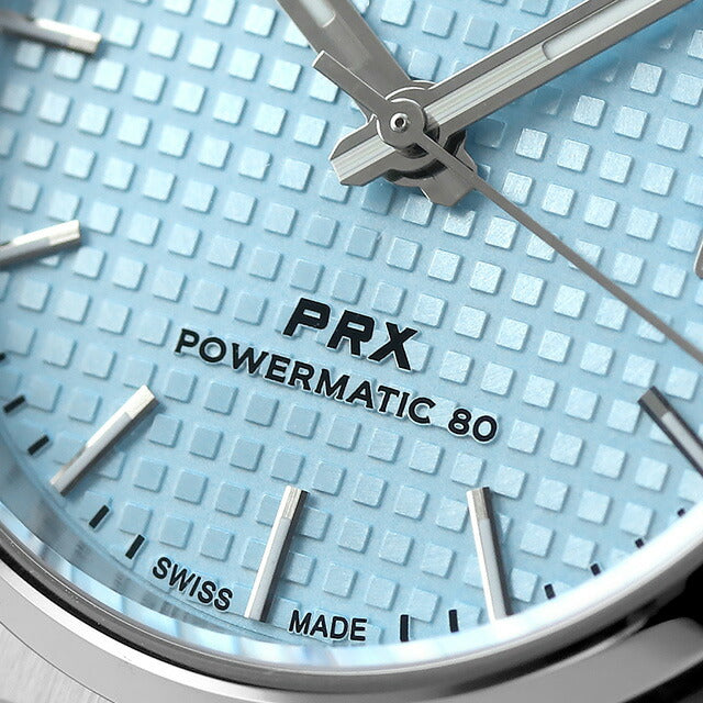 ティソ T-クラシック PRX POWERMATIC 80 自動巻き 腕時計 ブランド メンズ TISSOT T137.207.11.351.00 アナログ ライトブルー スイス製 T1372071135100