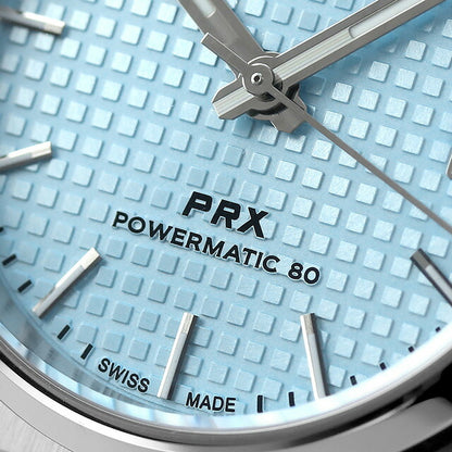 ティソ T-クラシック PRX POWERMATIC 80 自動巻き 腕時計 ブランド メンズ TISSOT T137.207.11.351.00 アナログ ライトブルー スイス製 T1372071135100