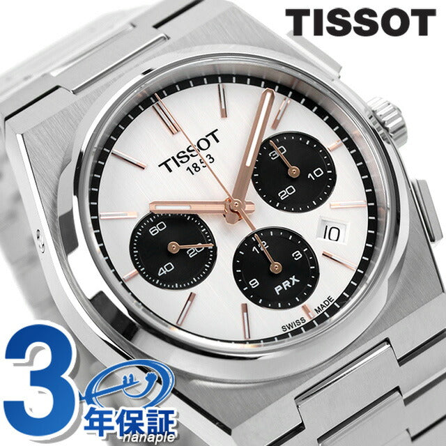 Tiso PRX Chronograph T-Classic Peel X-winding Mechanical Watch Brand Men&