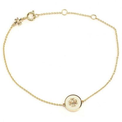 トリーバーチ ブレスレット レディース ブランド TORY BURCH 90284 TORY GOLD-NEW IVORY ホワイト系 アクセサリー TOB90284011