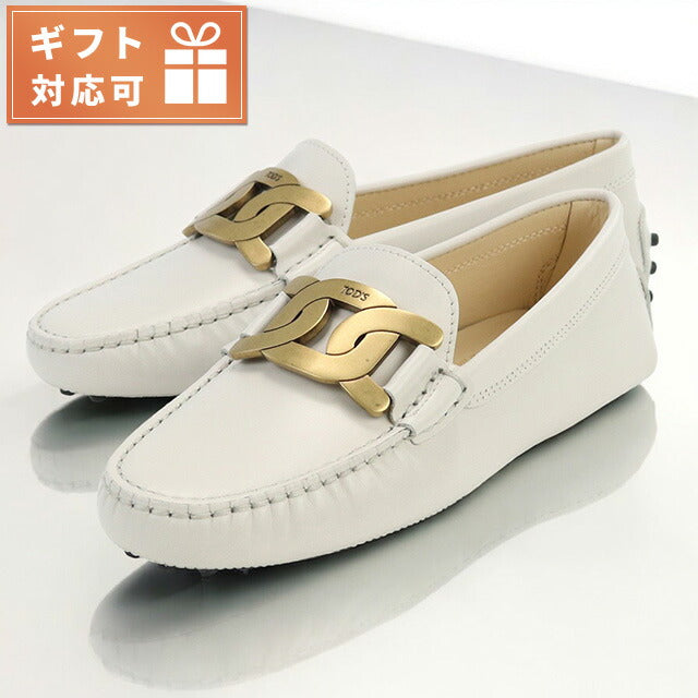 Tods Loafer女士品牌Tod的皮革意大利XXW00G0DE50白鞋精选型号TODW00G0DE50A