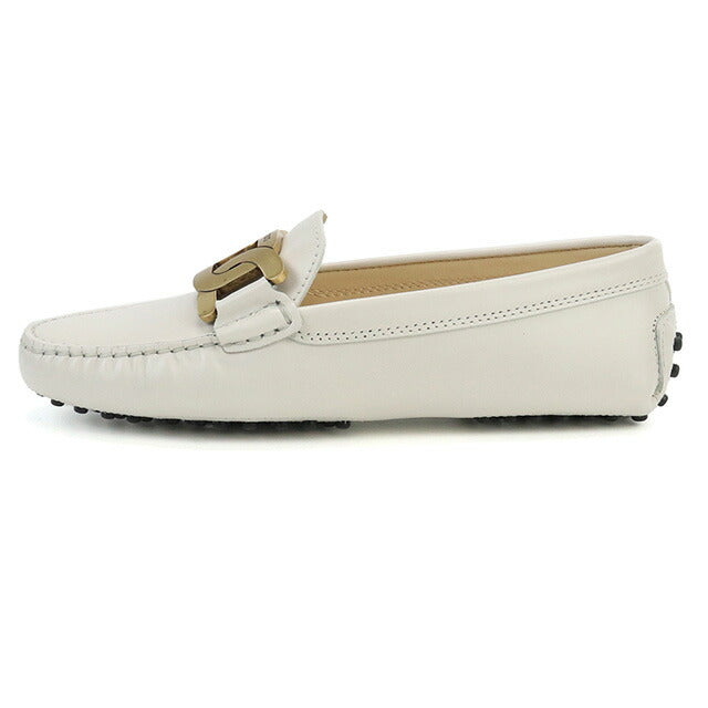 Tods Loafer女士品牌Tod的皮革意大利XXW00G0DE50白鞋精选型号TODW00G0DE50A