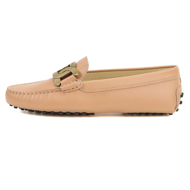 Tods Loafers女士品牌Tod的皮革意大利XXW00G0DE50粉红色鞋可选型号TODW00G0DE50B