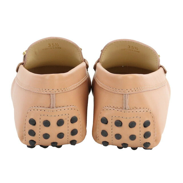 Tods Loafers女士品牌Tod的皮革意大利XXW00G0DE50粉红色鞋可选型号TODW00G0DE50B