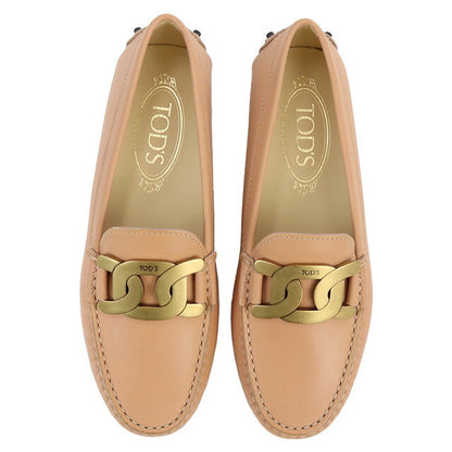 Tods Loafers女士品牌Tod的皮革意大利XXW00G0DE50粉红色鞋可选型号TODW00G0DE50B