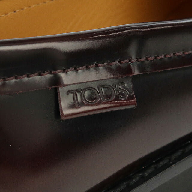 Tods Loafer女士品牌Tod的皮革意大利XXW54K0HN90 Bordeaux鞋选择型号TODW54K0HN90B