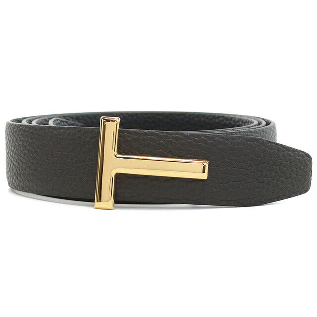 汤姆·福特（Tom Ford Belt）男士品牌汤姆·福特（Tom Ford）小牛意大利TB224T棕色黑色配件TOFTB224TA