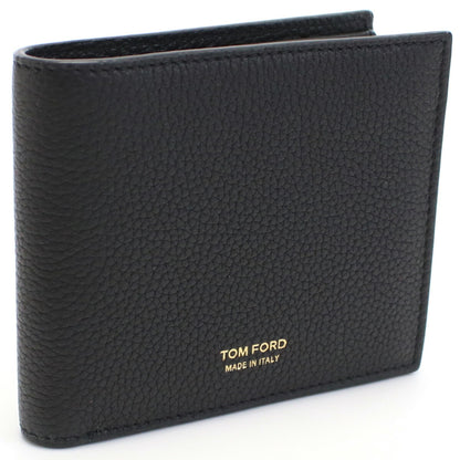 トムフォード 二つ折り財布 メンズ カーフ イタリア Y0228T ブラック 財布 TOFY0228T011