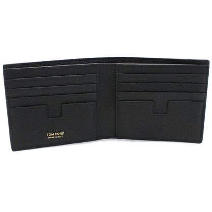 トムフォード 二つ折り財布 メンズ カーフ イタリア Y0228T ブラック 財布 TOFY0228T011