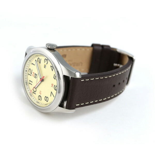 3 Hole Date Leather Belt Watch Brand UR001-03 Urban Research Men