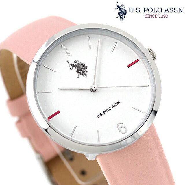 YSpolo Suzun Quartz Watch Brand Ladies US-24pk Analog White Pink White