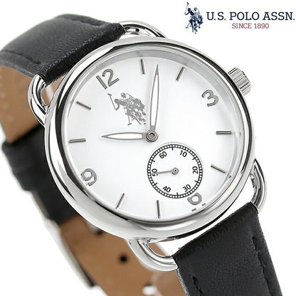 YSpolo Ansun DROSY Quartz Watch Brand Ladies U.S. POLO ASSN. US-27BK Analog White Black Black